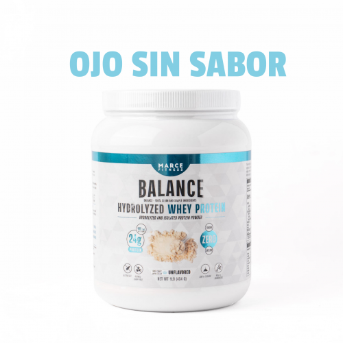 PROTEINA 1 LIBRA SIN SABOR BALANCE (PROTEINA HIDROLIZADA AISLADA)