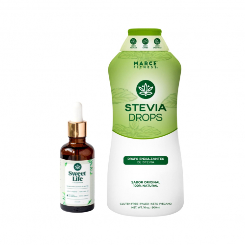 COMBO DÚO PACK STEVIA BOTELLA + STEVIA GOTERO