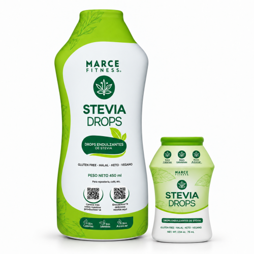 COMBO PUSH DÚO PACK STEVIA BOTELLA 450ML + STEVIA PUSH 75ML